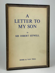 A Letter to My Son